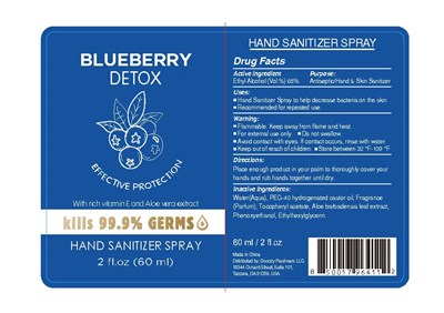 Snoozy blue - 200421 Snoozy Freshners LLC blue